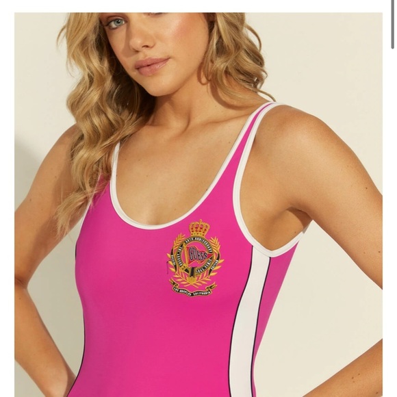 New GUESS Eco One-Piece Swimsuit SZ S - Picture 5 of 12